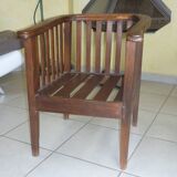 Colonial rosewood armchair early twentieth