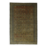 Tapis Oushak Vintage à Motifs Floraux – Laine 100 % – 290 × 191 cm