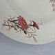 Old hollow plate, pink polychrome ironstone, KG Luneville model.