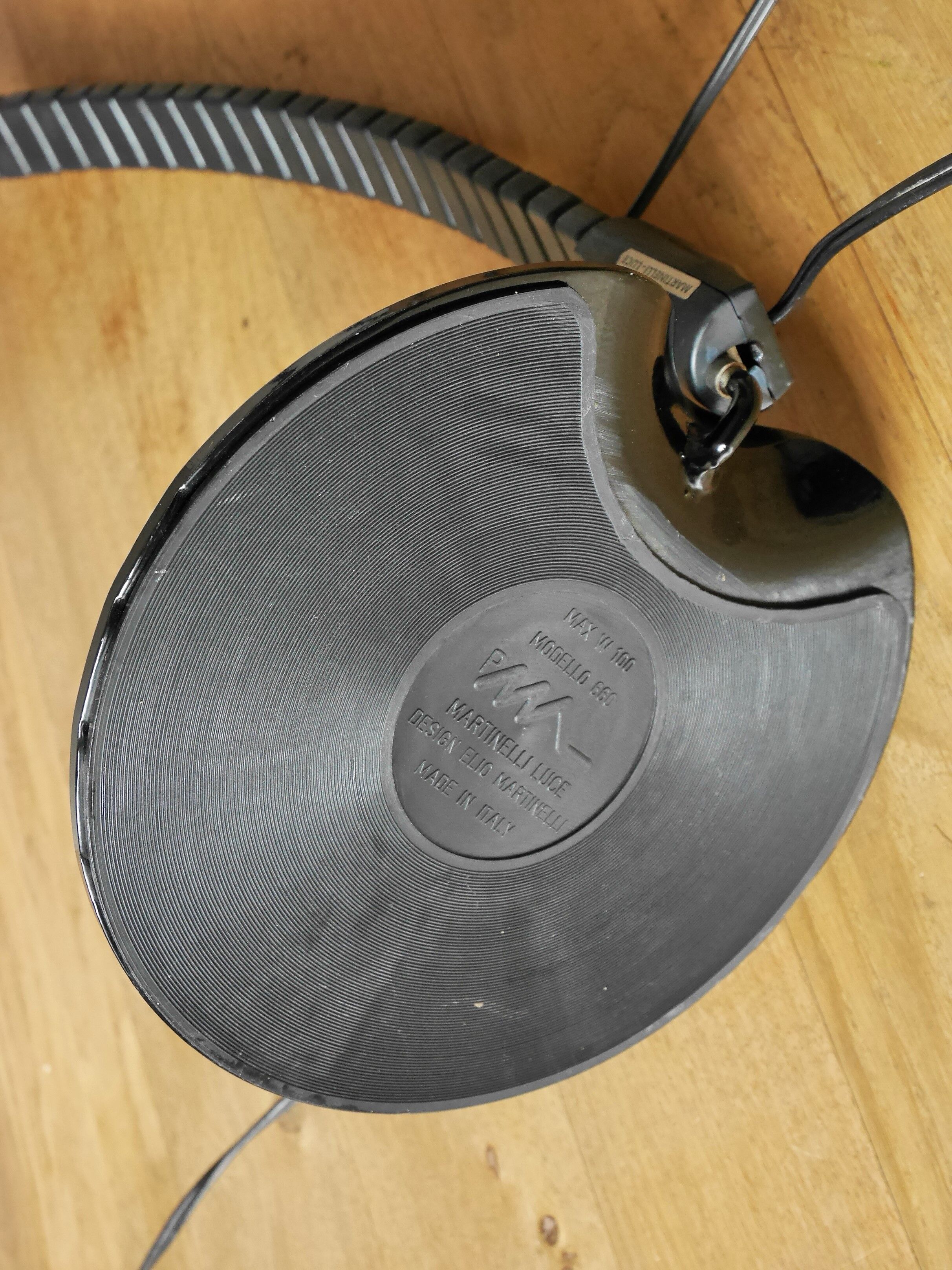 Martinelli Luce lamp from the 60s