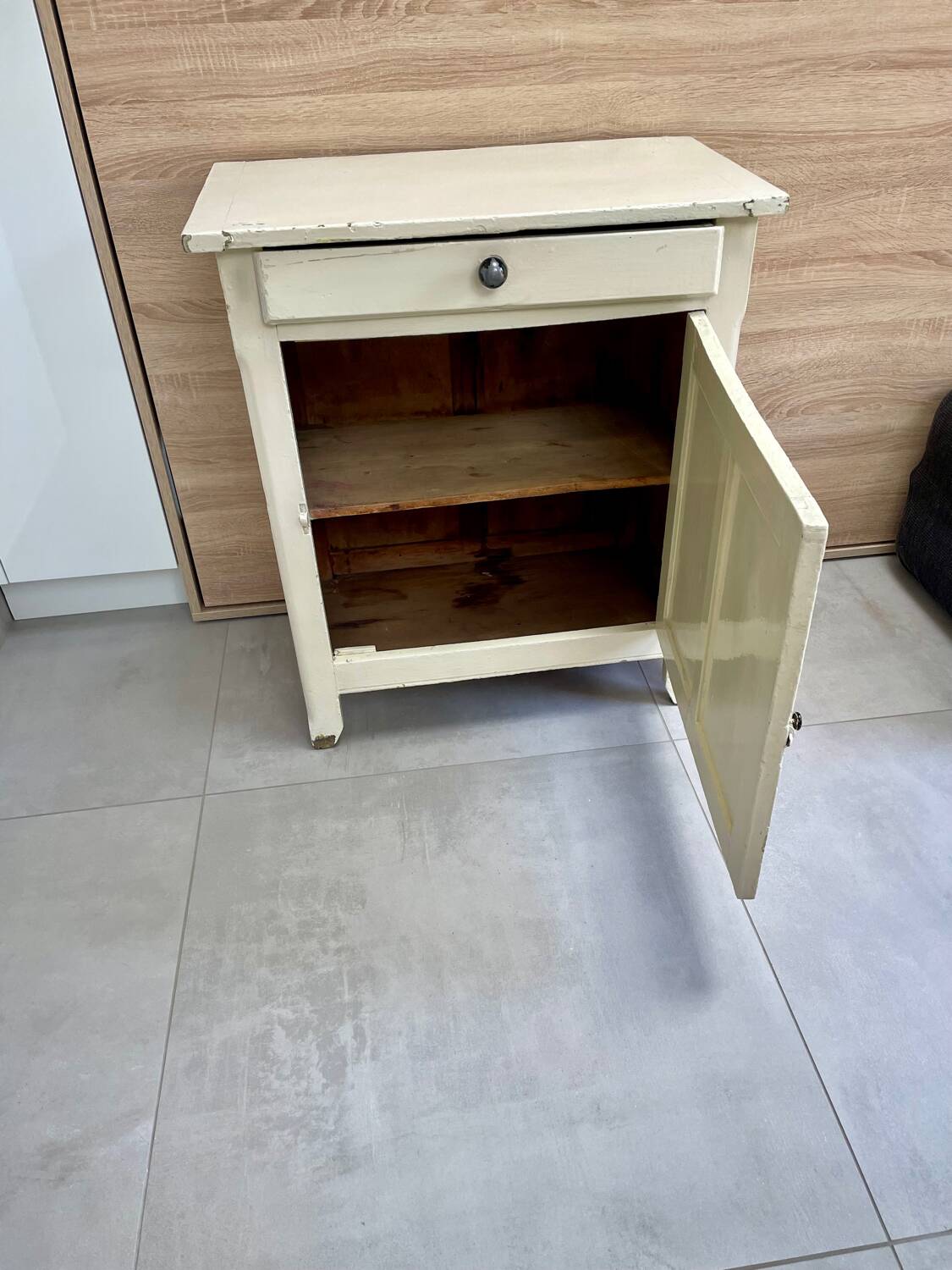 Small authentic 1950s Parisian sideboard