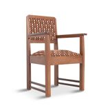 Amsterdam school chairs with original tapestry 1930
