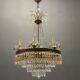 Italian Murano Glass Chandelier, 1950s