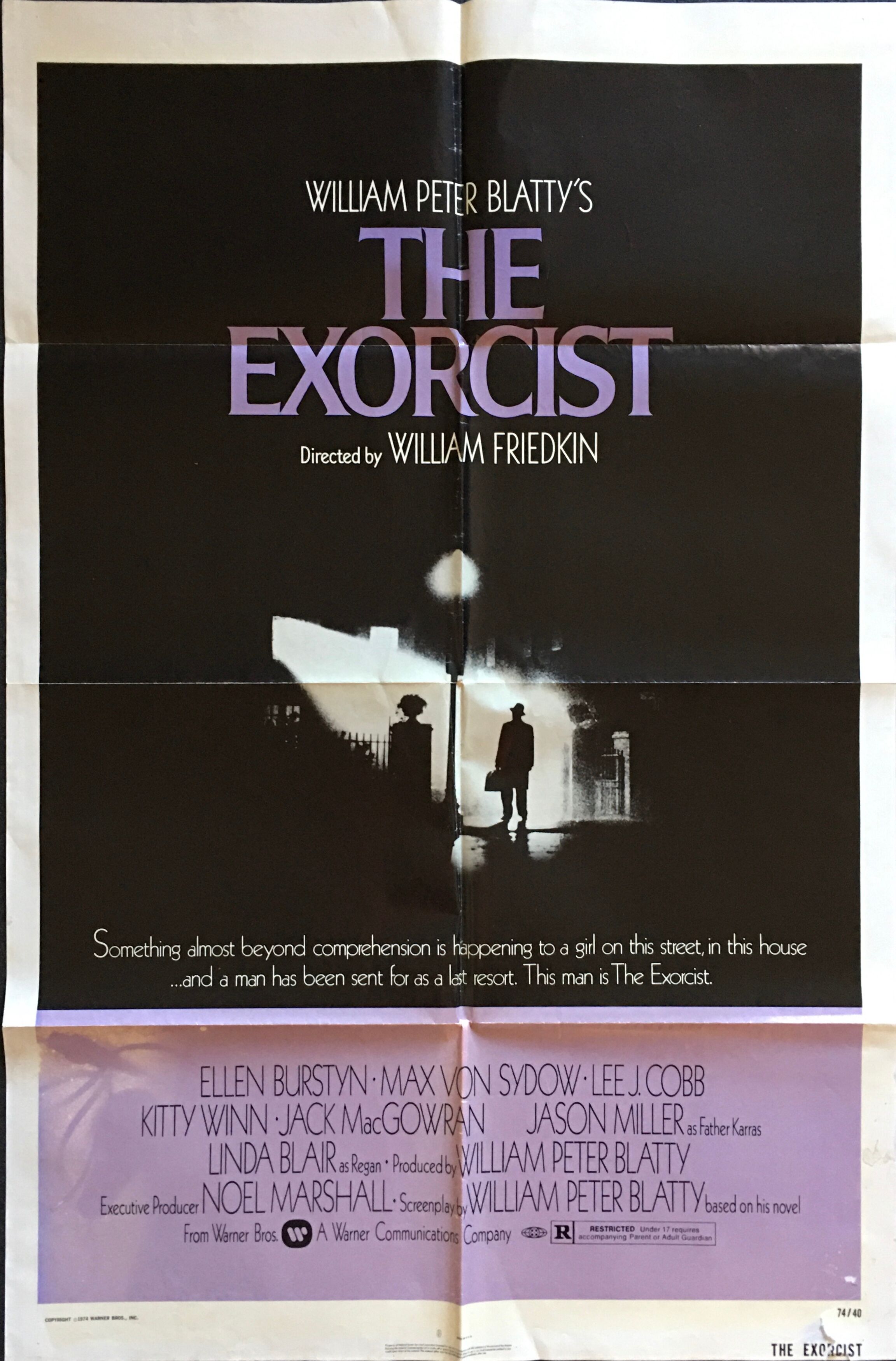 The Exorcist - original US 1sht Poster - 1973
