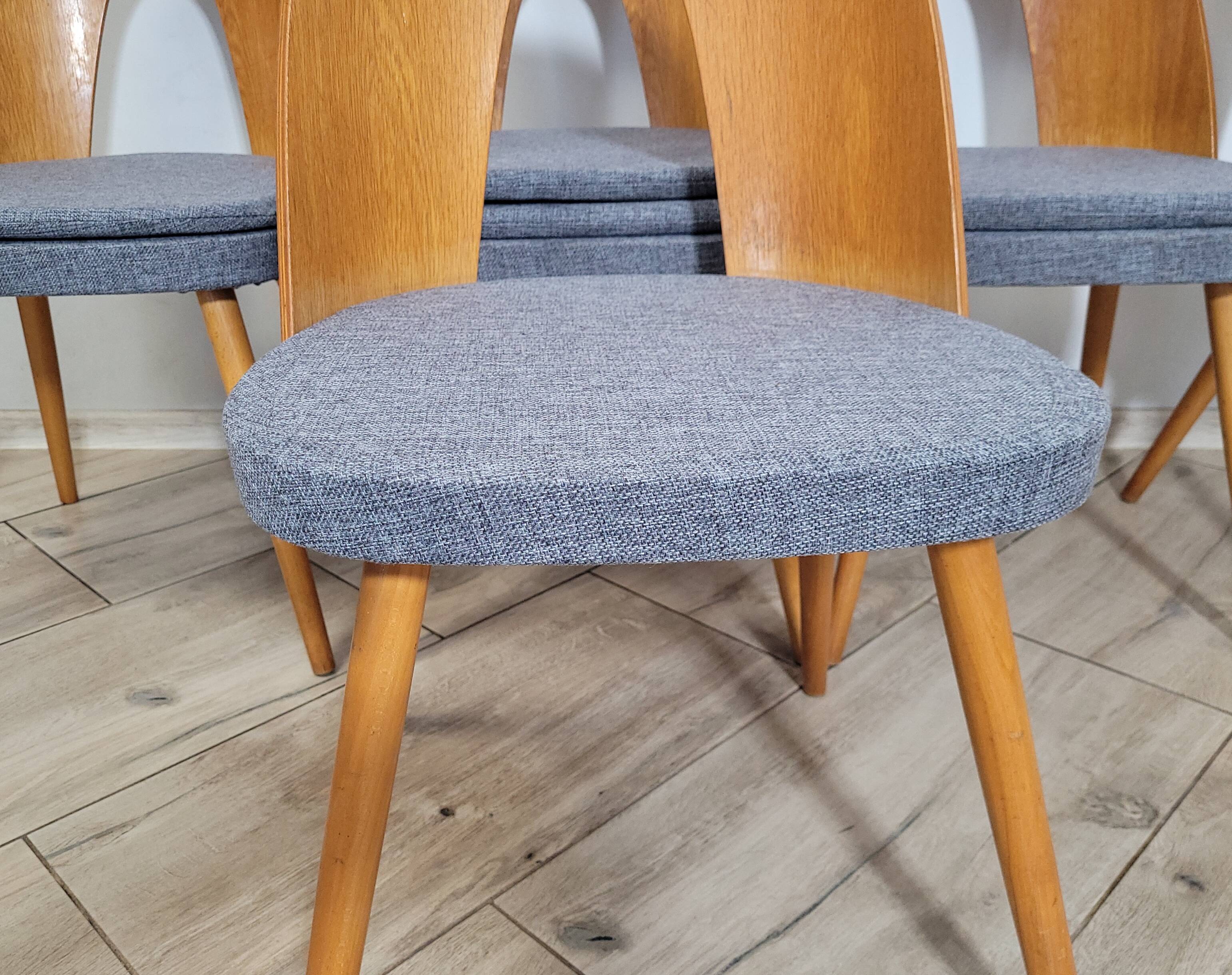 Chairs by Anotnin Suman Design Czechoslovakia, 1960