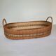 Oval basket with handles