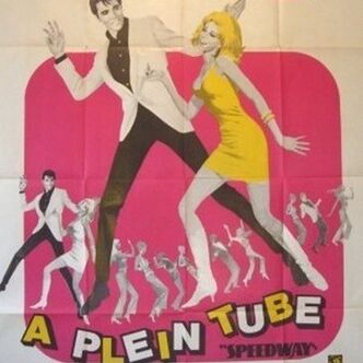 Affiche cinéma originale de 1968.A plein tube,Elvis Presley,Nancy Sinatra