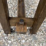 Wooden bench