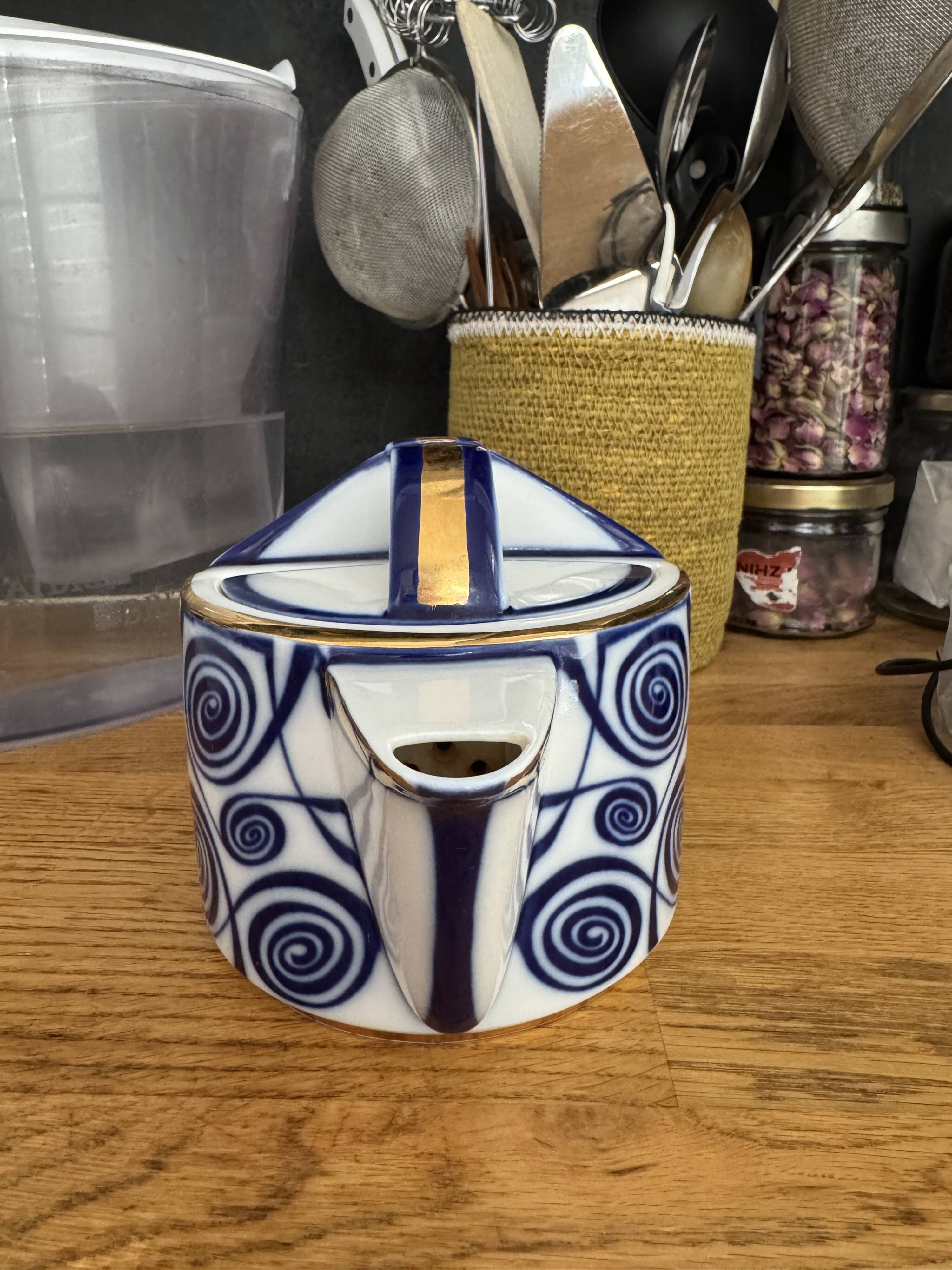 Russian porcelain teapot