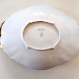 Grand plat ovale Lenox or 24 carats L42cm