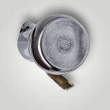 Antique Italian Stella coffee maker – size 2 – stainless steel and gold metal