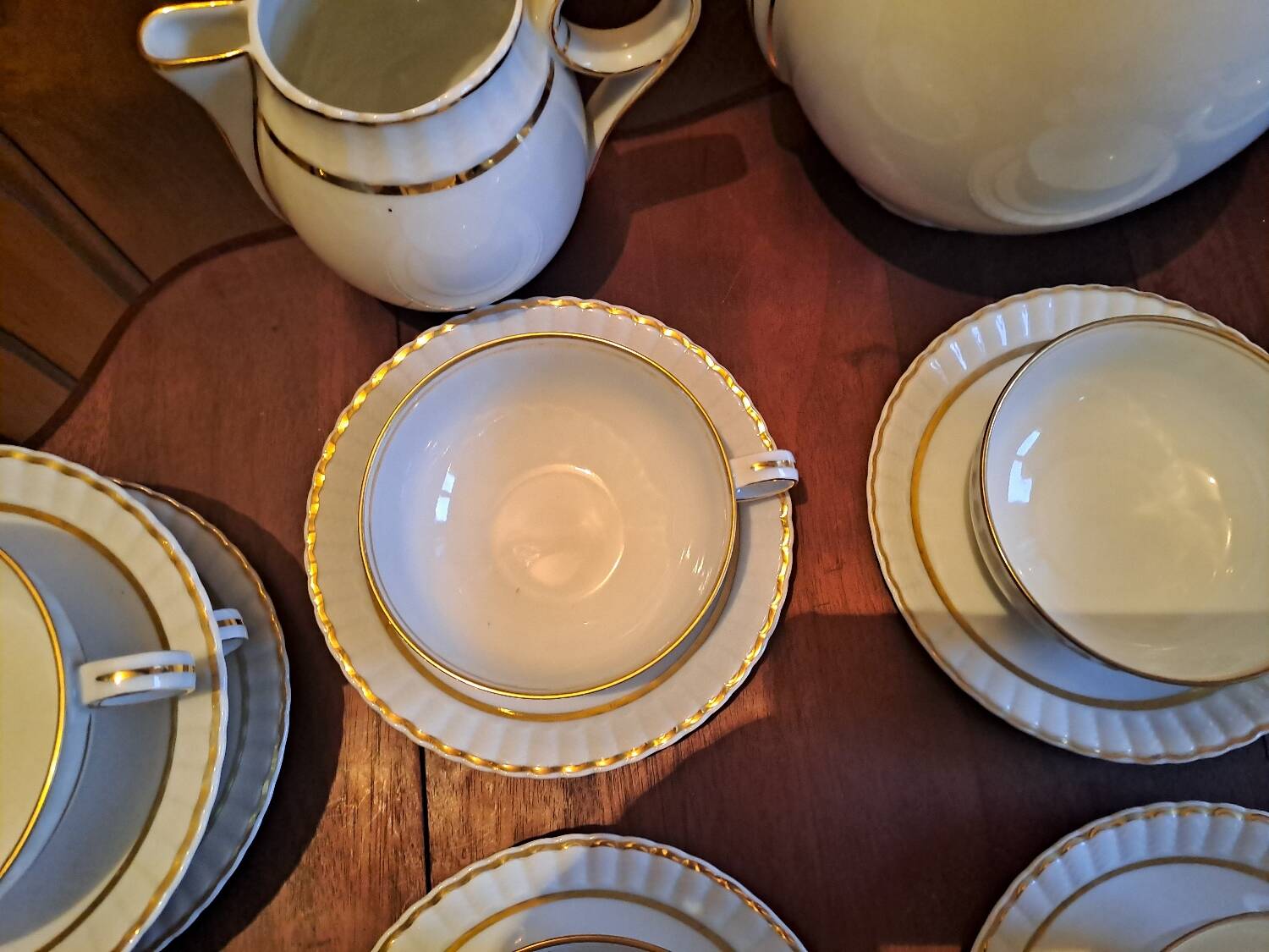 Bernardaud Limoges porcelain tea set