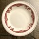 Hollow dish Digoin Sarreguemines model Coppelia