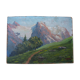 Mountain landscape painting