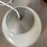 Opaline pendant light Denmark 70s