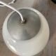 Opaline pendant light Denmark 70s