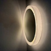 Hillebrand lucite illuminated mirror, 1970s