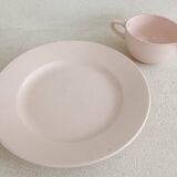 Longwy round platter and gravy boat