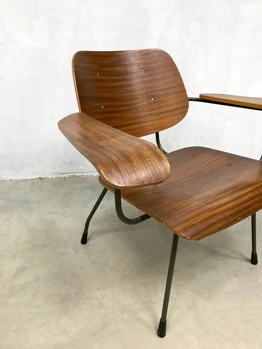Vintage armchair lounge fauteuil by Tjerk Reijenga for Pilastro