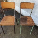Lot of Mullca-type chairs