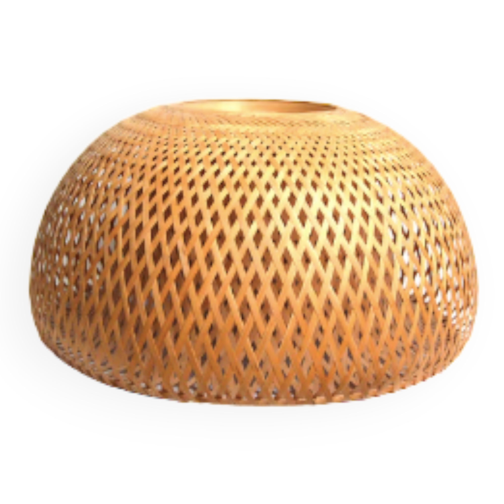 Bamboo lampshade