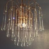 Large Sized Murano Waterfall Chandelier