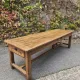 Old farmhouse table in oak, 18th century – Auvergne, France