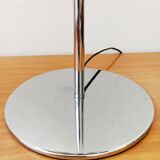 Space age chrome metal lamp