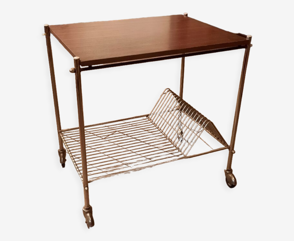 Desserte platine porte vynil vintage