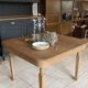 Oak table with extensions