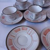 Niderviller service in enamelled stoneware