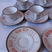 Niderviller service in enamelled stoneware