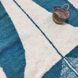 Tapis marocain en laine berbère 265 x 144cm