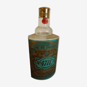 Ancien flacon parfum eau de cologne n°4711 old perfume bottle vintage