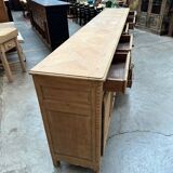 Huge mid-20th century sideboard in solid oak