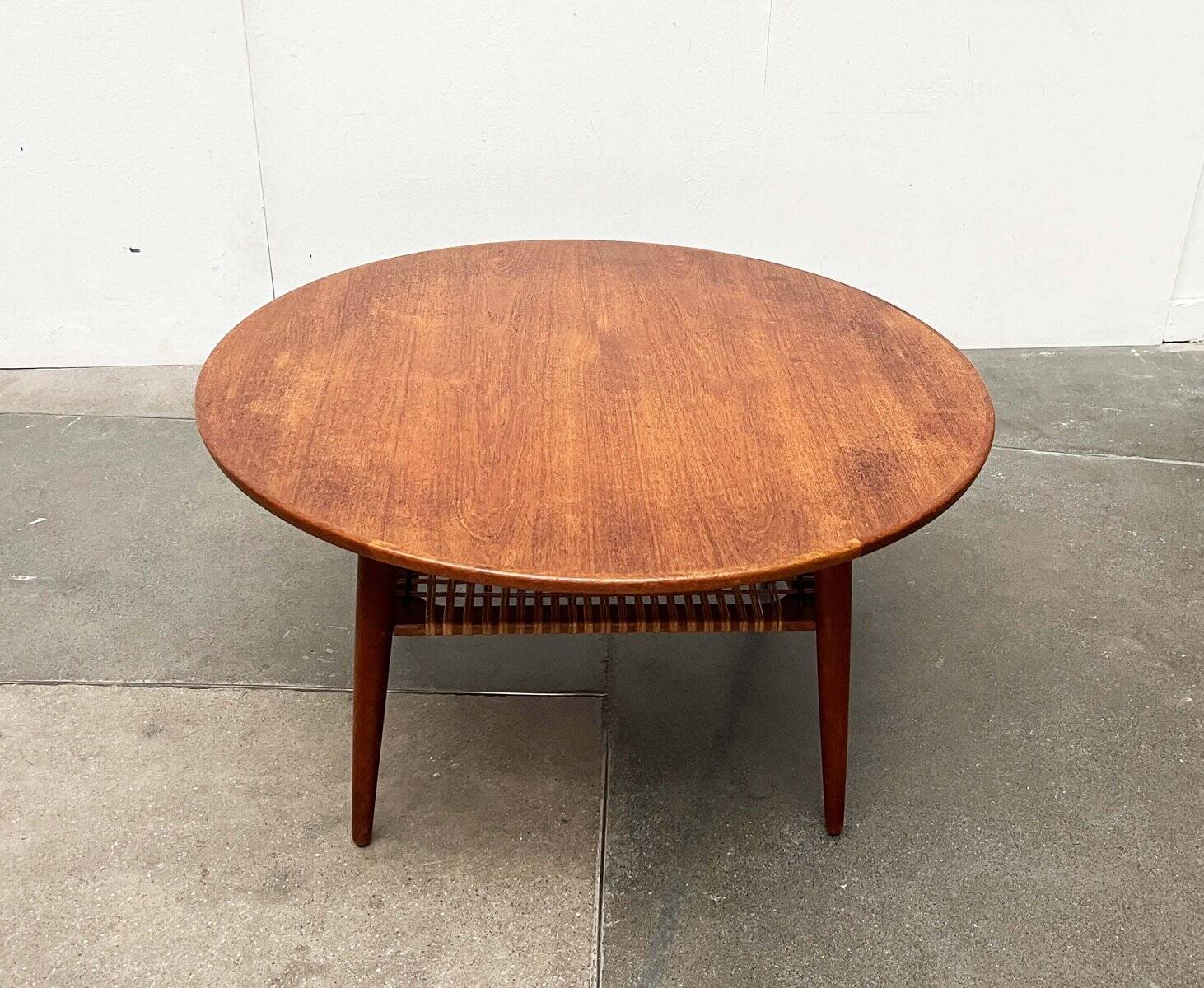 Mid-century modern Danish teak coffee table from the 1960s.