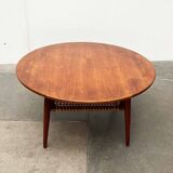 Mid-century modern Danish teak coffee table from the 1960s.