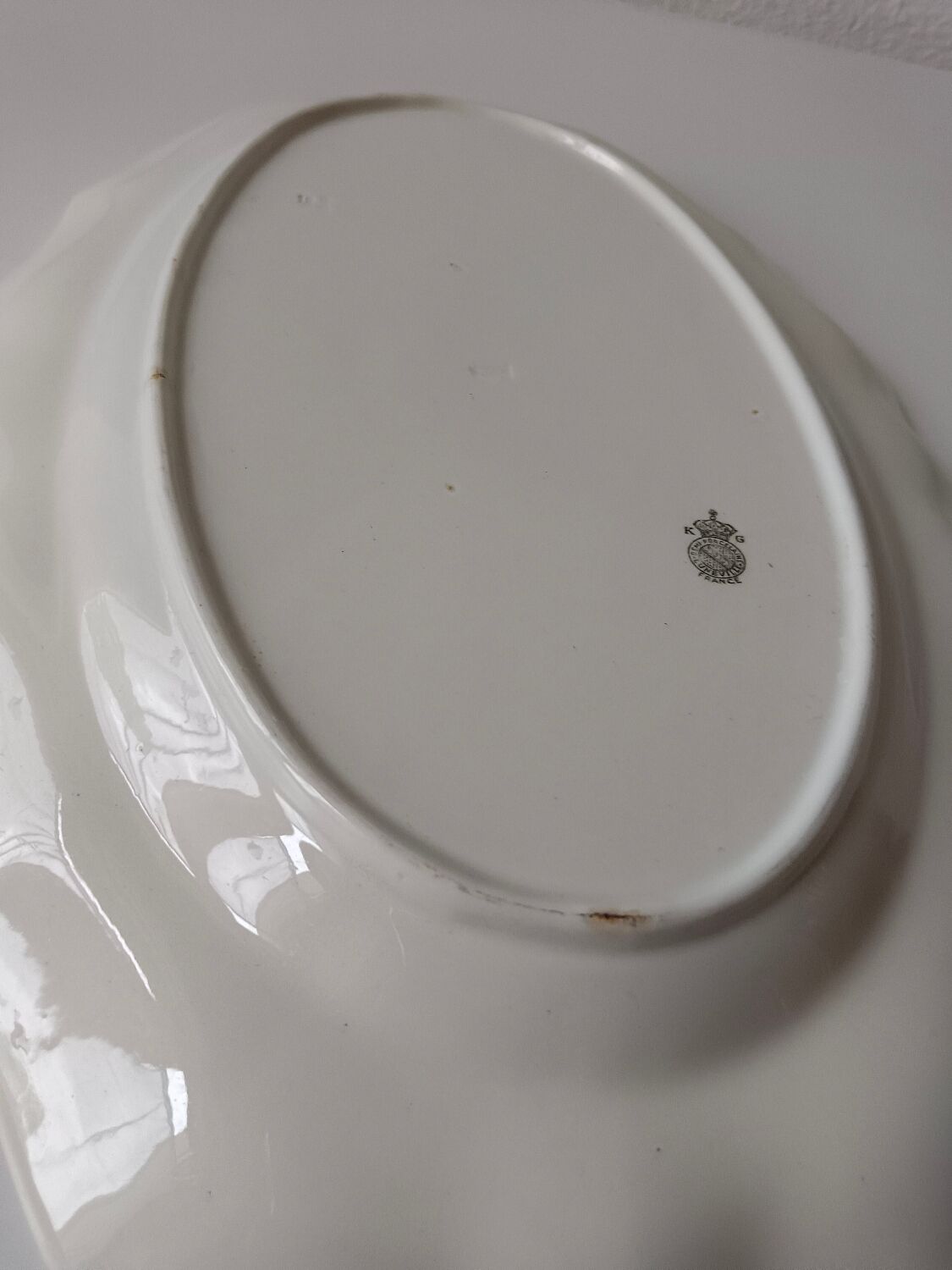 Ceramic dish Lunéville