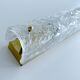 Large Vintage Murano Glass Brass Wall Lamp