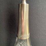 Carafe in cut crystal & silver frame
