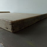 Planche à découper en bois forme trapèze