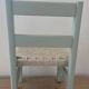 Chaise enfant bois et cisal