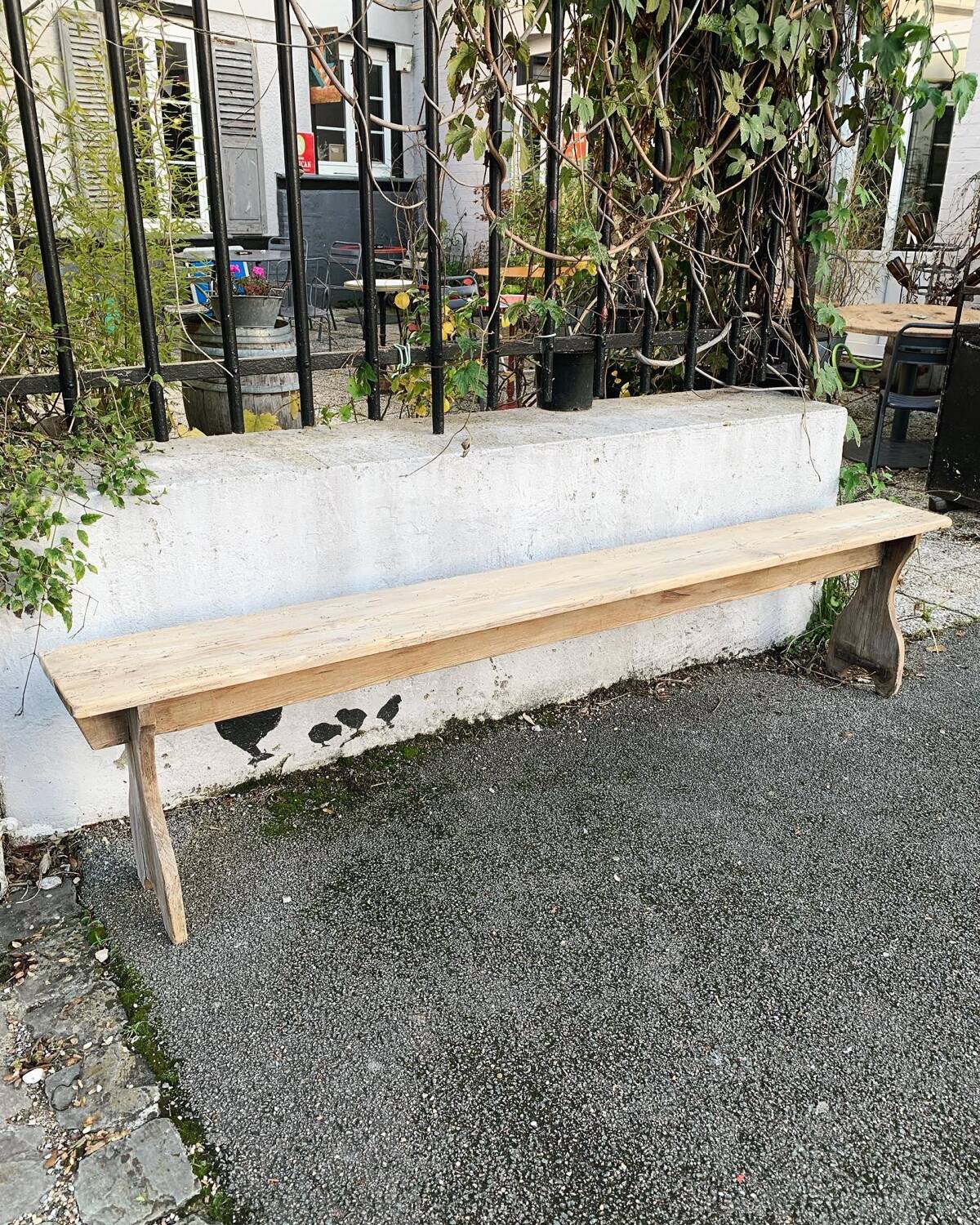 Banc de ferme