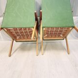 Two vintage armchairs