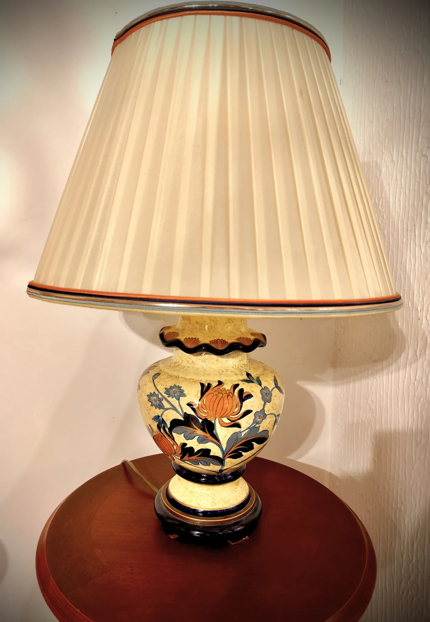 Lampe vintage céramique