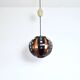 Danish copper pendant by Werner Schou for Coronell, 1970s