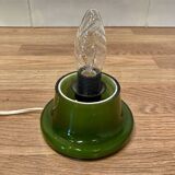 Opaline lamp "Scandinavian design 1950".