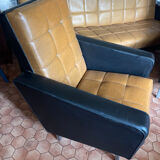 Sofa and two vintage armchairs
