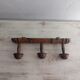 Wooden wall coat rack 50s