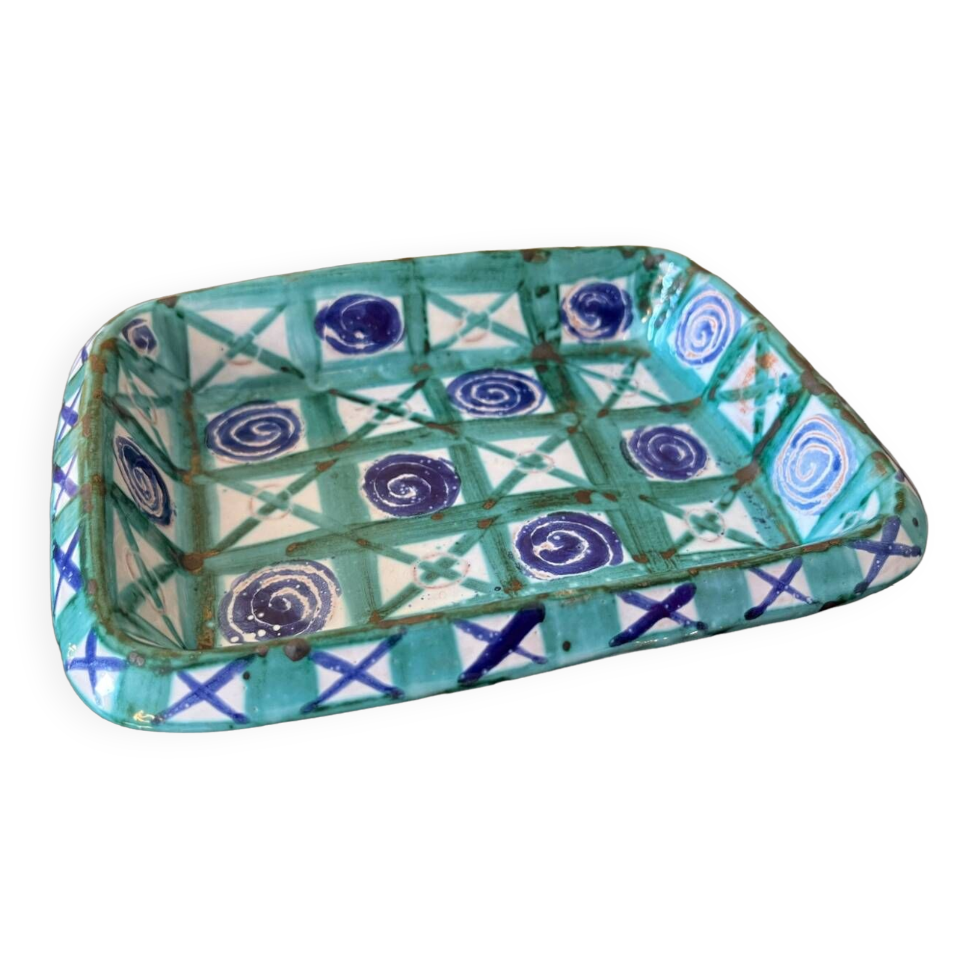 Robert Picault Vallauris ceramic empty pocket tray